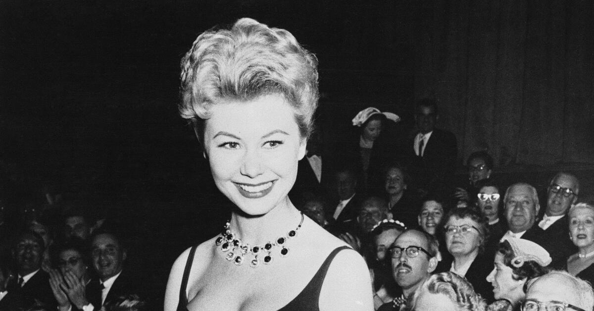 Mitzi Gaynor, movie-musical star of ‘South Pacific’ and ‘Anything Goes,’ dies at 93