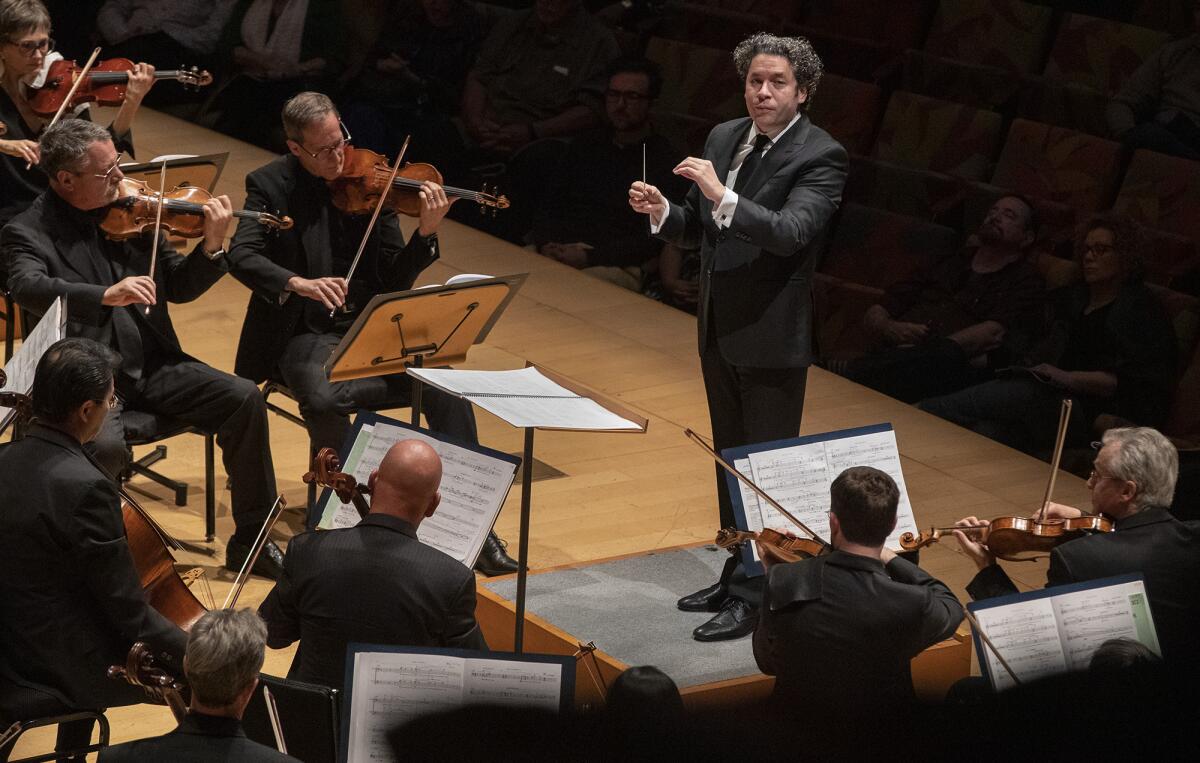 Gustavo Dudamel conducts the L.A. Phil 
