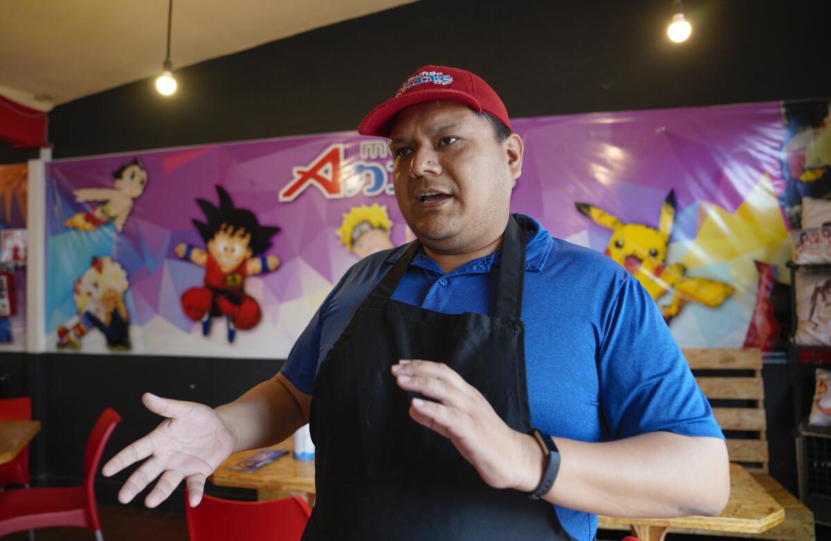 Gerardo Maravilla, co-owner of Mundo Anime Cafe in Tijuana, talks about how initially the Anime ideal started with just a Facebook page.