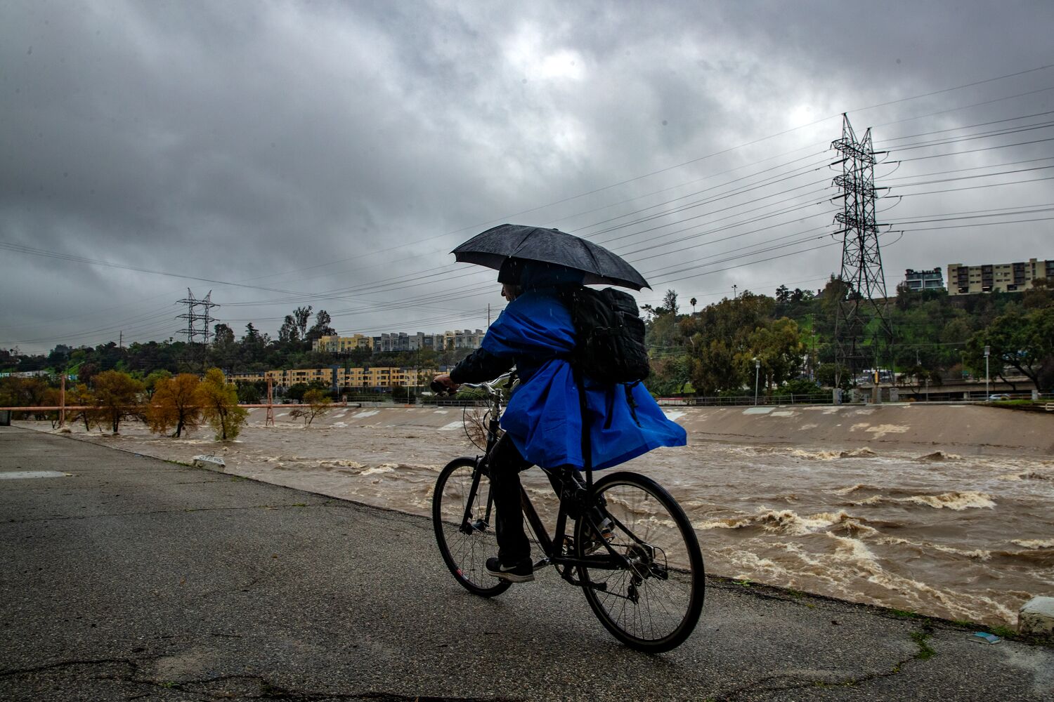 Another intense storm hits Southern California with damaging winds, threats of flooding