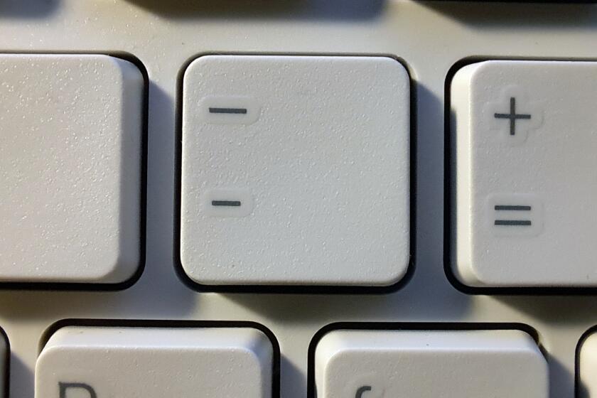 Many word processing programs will create an em dash when the user types two hyphens — but the symbol above a hyphen on many keyboards is an underscore.