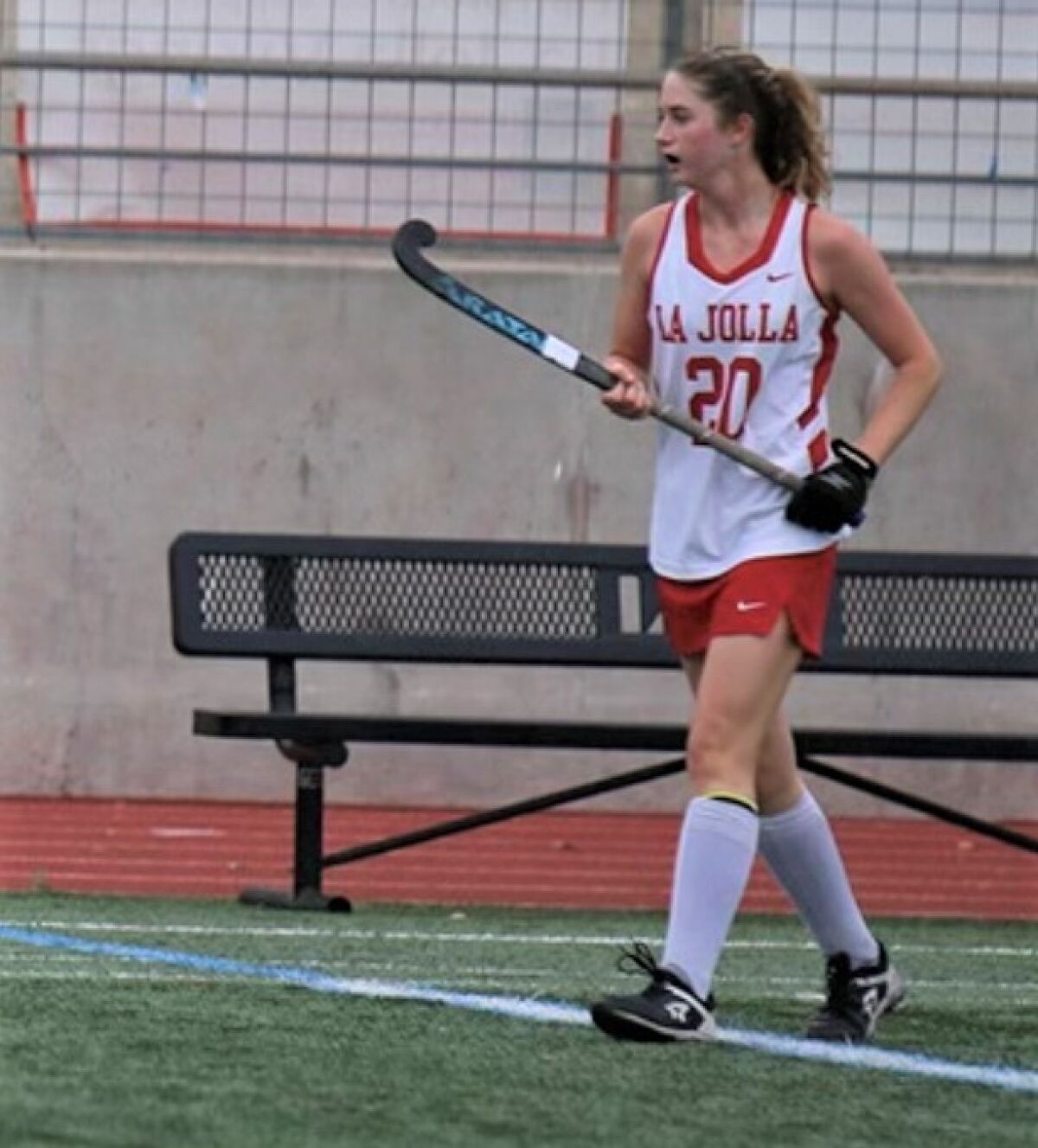 La Jolla High School sophomore Emma Weibel