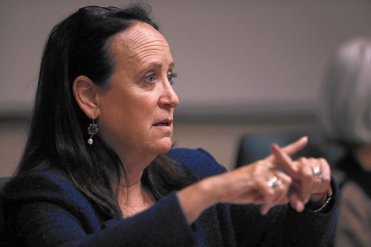 Felicia Marcus, head of the State Water Resources Control Board: “All of the conflicts we have today are going to seem like a picnic if we don’t change how we use water.”