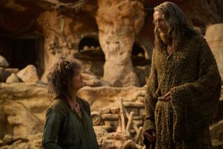 Markella Kavenagh, left, and Daniel Weyman in season 2 of "The Lord of the Rings: The Rings of Power."