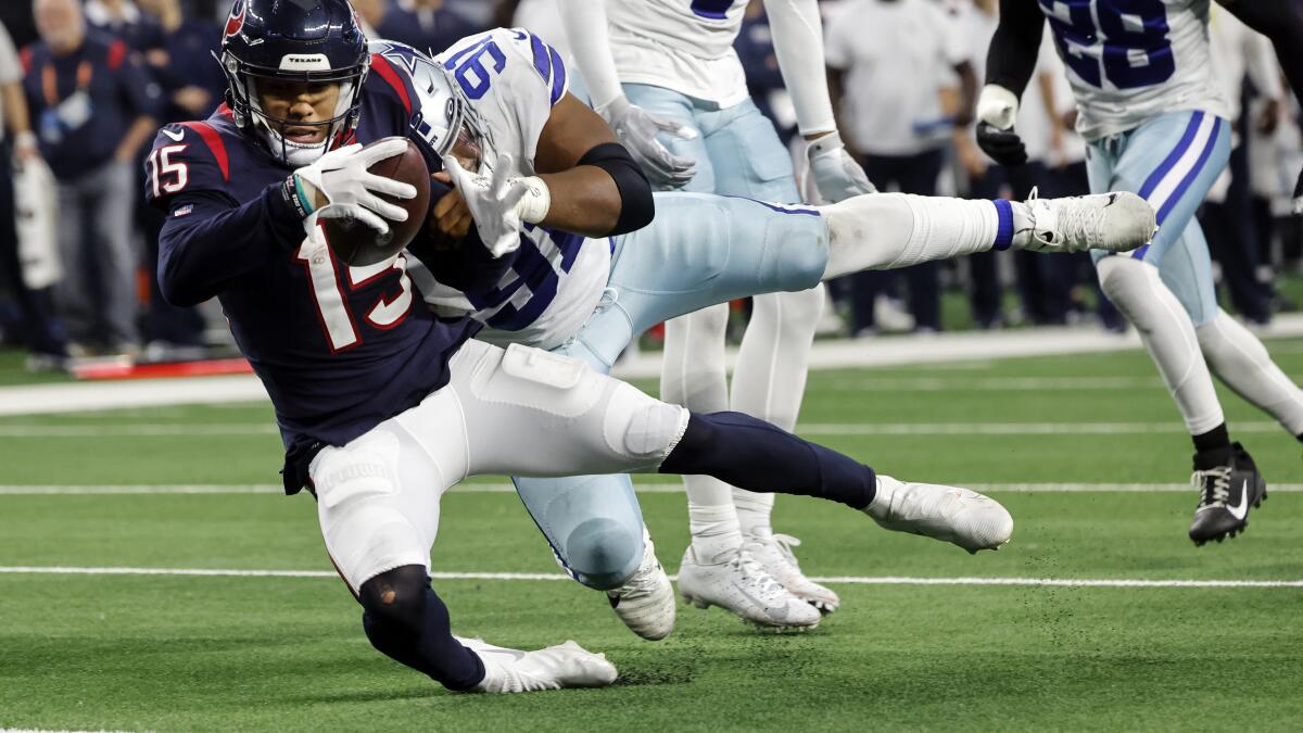 Texans play better but can't finish in loss to Cowboys - The San