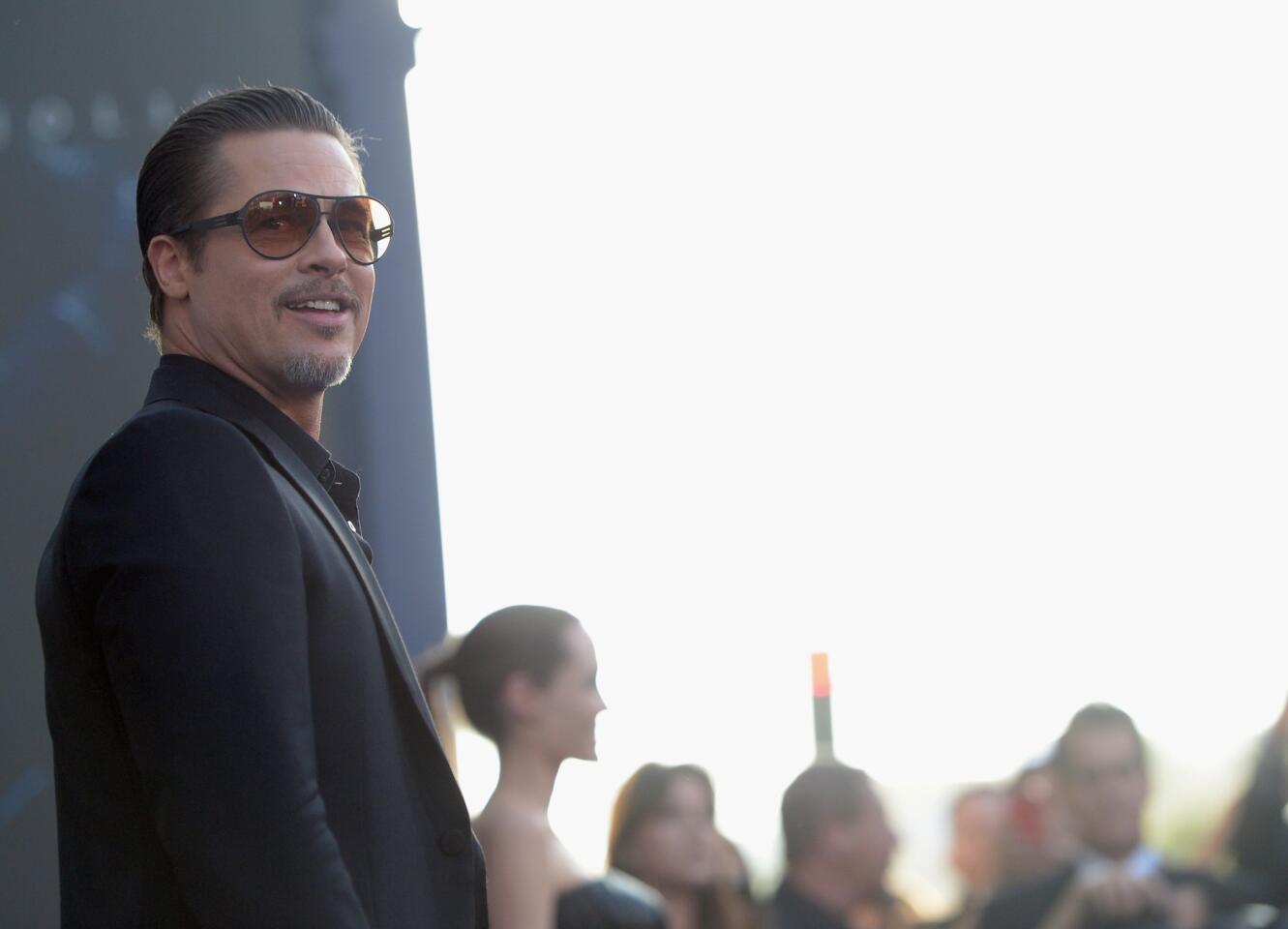 Brad Pitt attacked at 'Maleficent' premiere