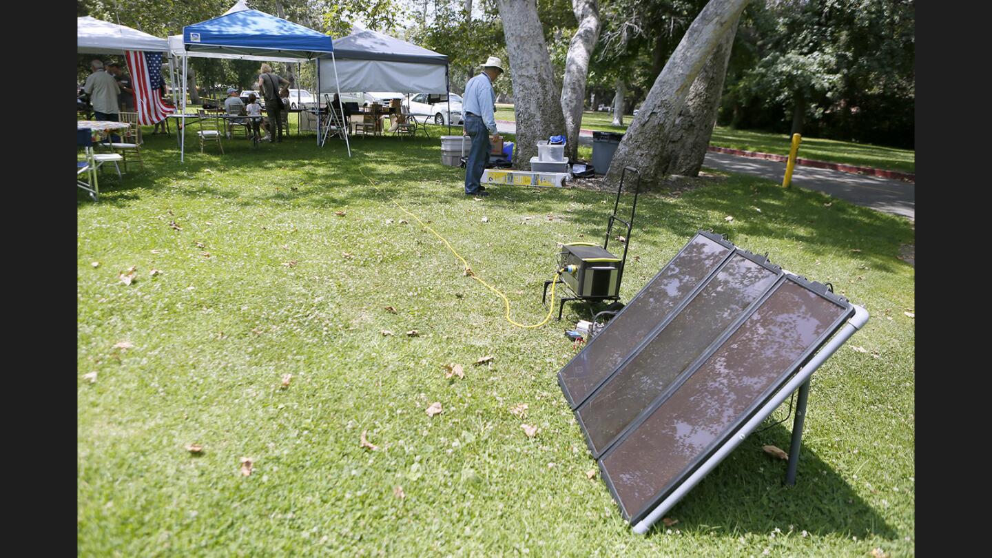 Crescenta Valley Radio Club and Glendale Emergency Auxiliary Radio Service participate in national Field Day for ham radio users
