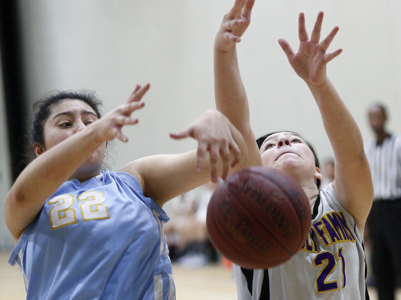 Photo Gallery: Holy Family vs. Ramona Convent in Horizon League girls basketball