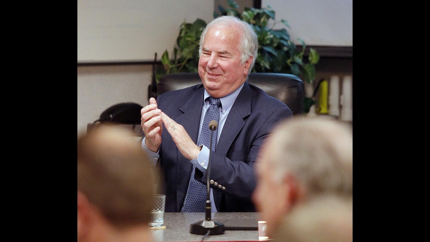 Photo Gallery: Mayoral changeover in La Canada Flintridge from Mike Davitt to Terry Walker