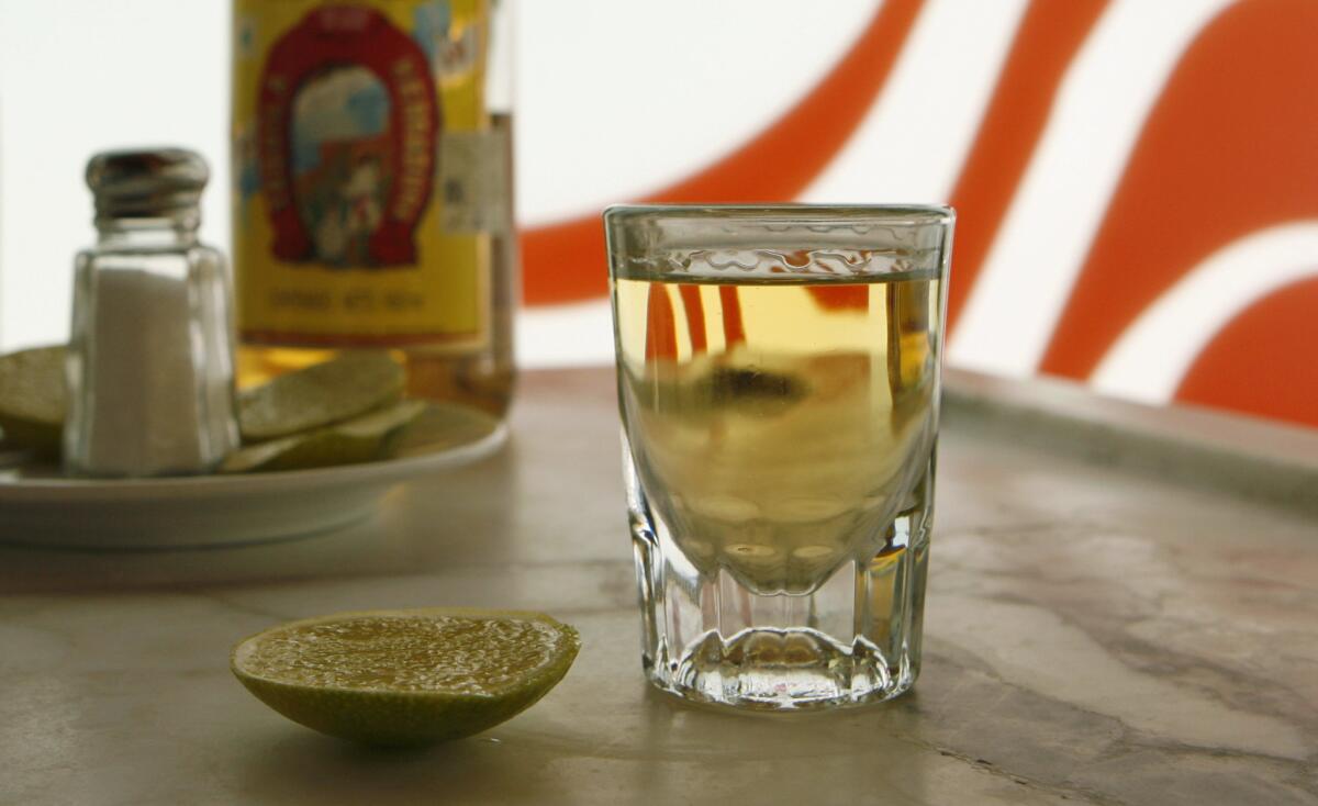 Lime and salt are traditional, but not necessary, accompaniments for a shot of tequila.