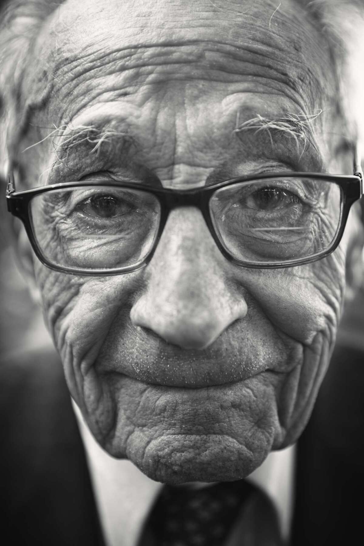 Joe Scida, 97, Pennsylvania, a member of the Amphibious division who landed at Omaha Beach.
