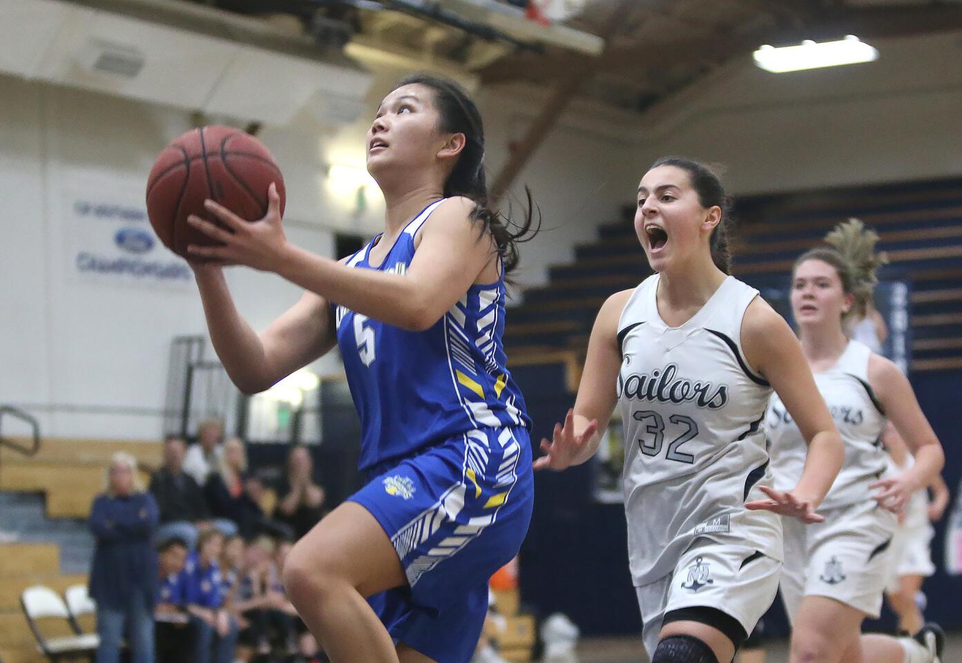 Photo Gallery: Fountain Valley vs. Newport Harbor in girls' basketball