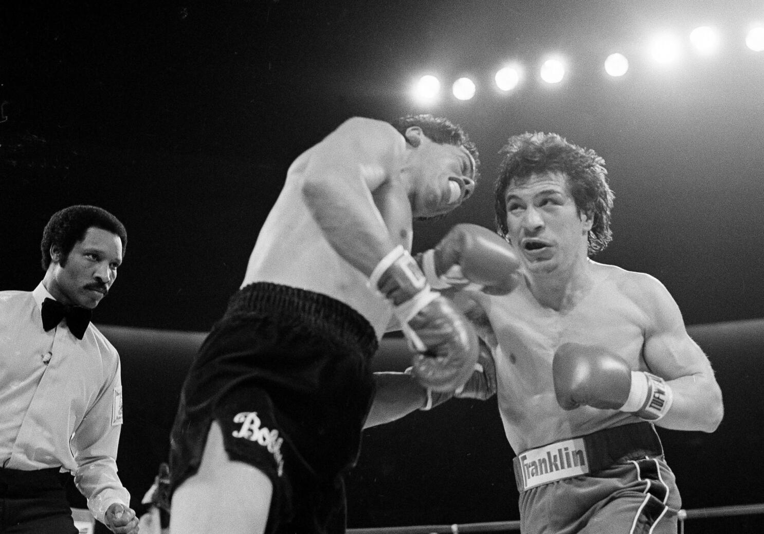 Ray Boom Boom Mancini - 'Boom Boom' with his mother and father