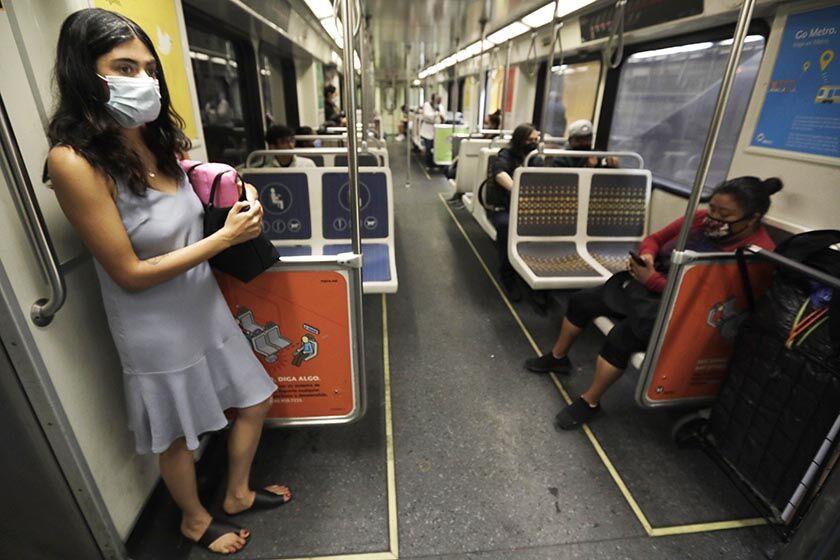 Opinion: L.A.'s half-empty, crime-ridden Metro trains don't have to stay that way