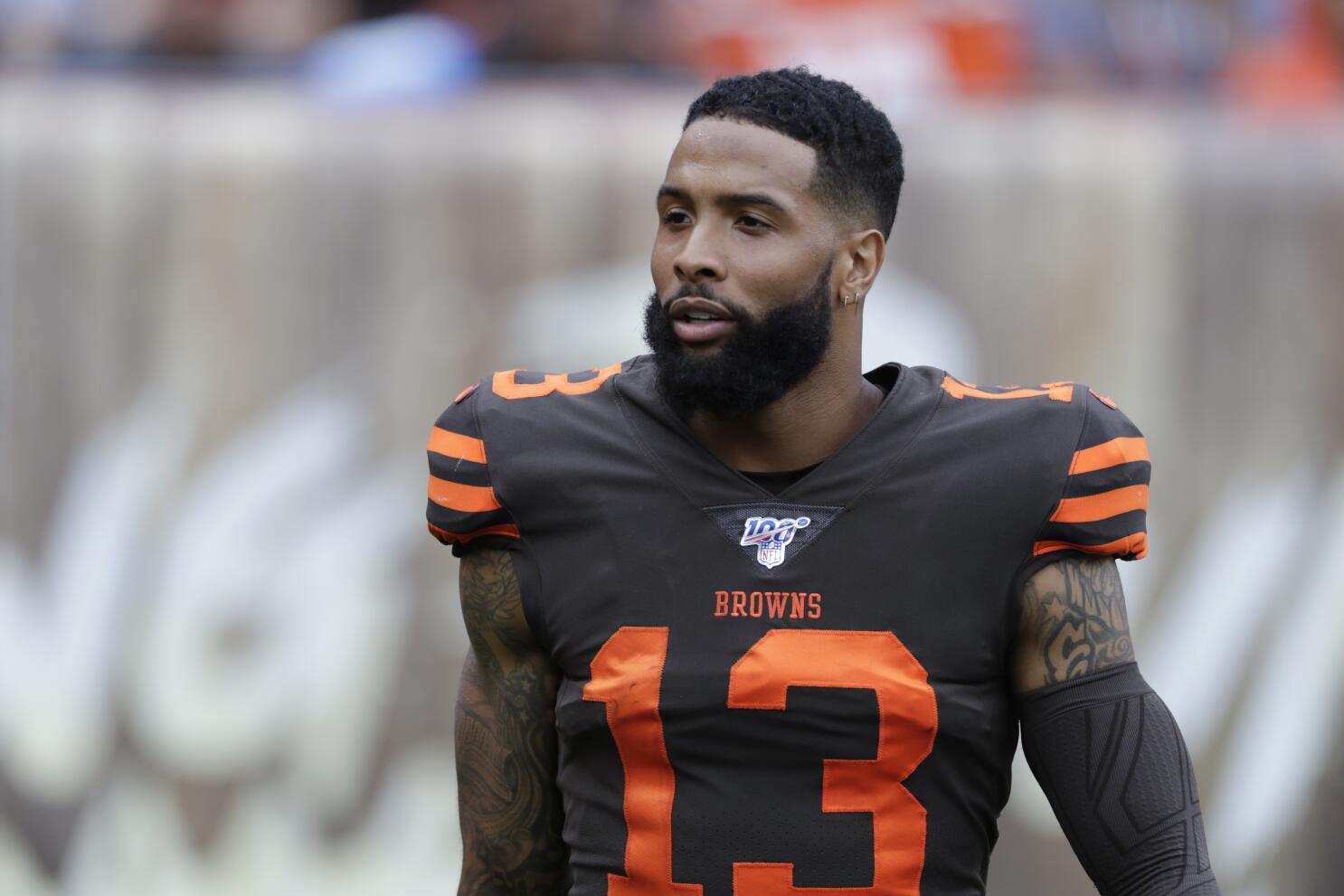 Beckham Puts on Show As Browns Open Camp