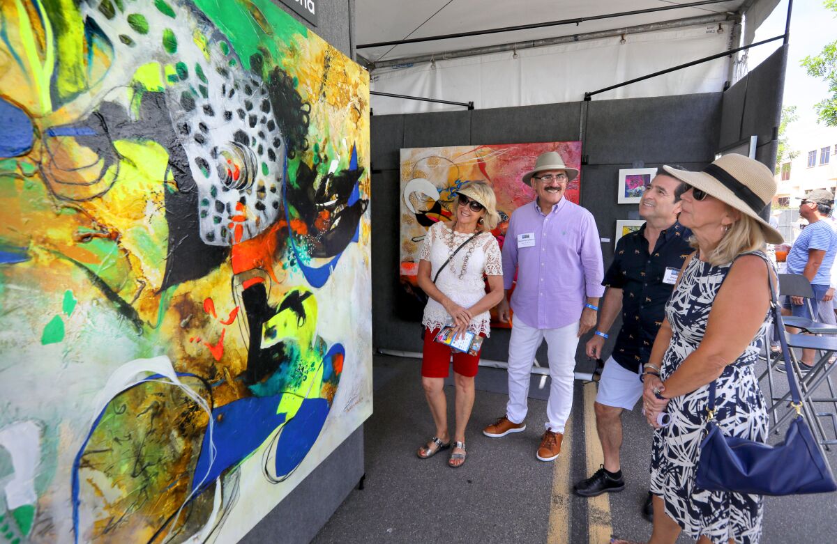 ArtWalk Carlsbad will be presented Sept. 24 and 25 on Armada Drive.