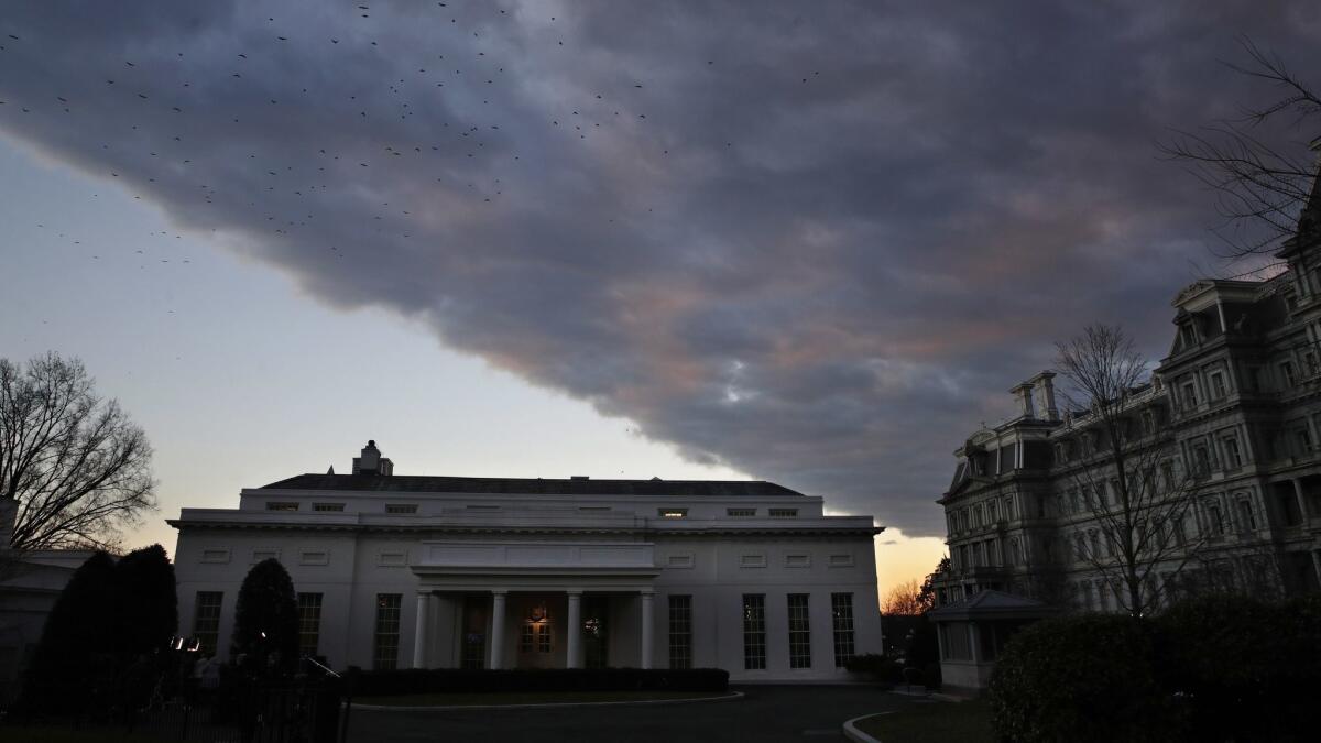 Things look calm outside. But inside the White House, activity has been ramping up to prepare to respond to the Mueller report.