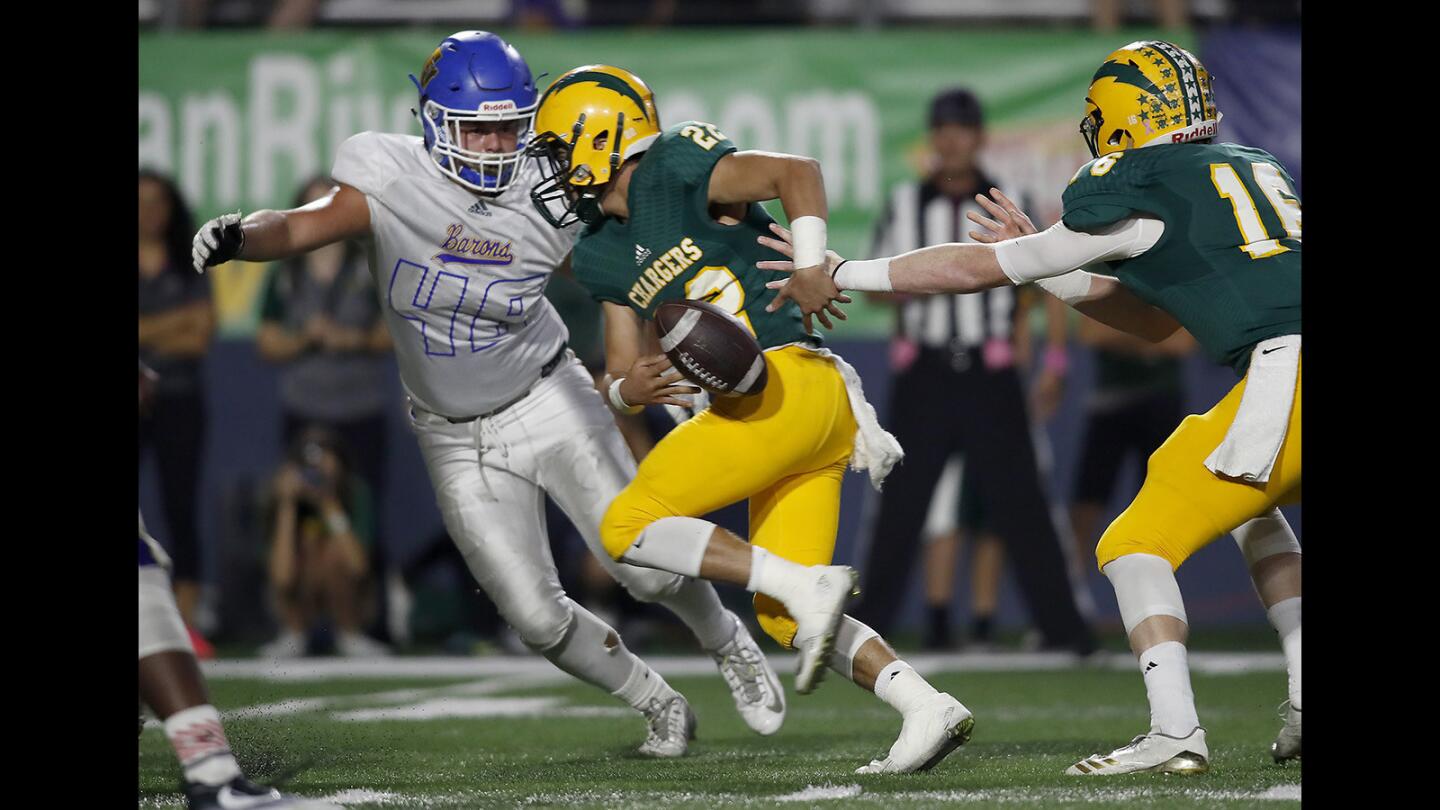 Photo Gallery: Edison High vs. Fountain Valley Battle for the Bell football game