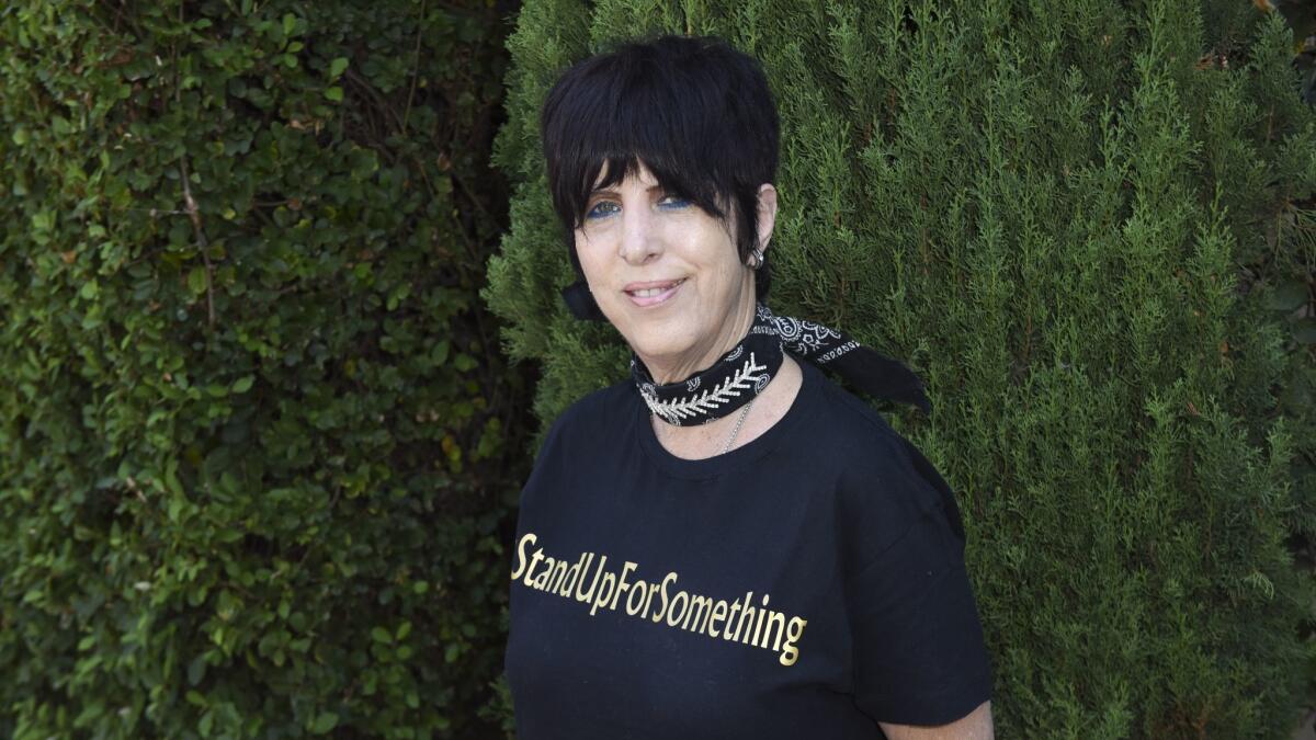 Songwriter Diane Warren attends the Rape Foundation's annual brunch in Beverly Hills.