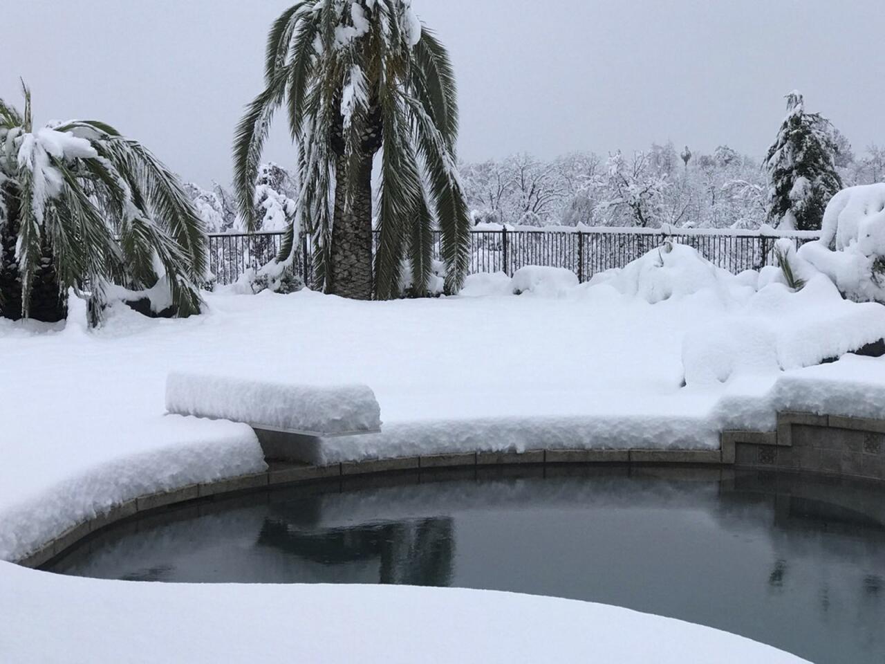 Nieve en California