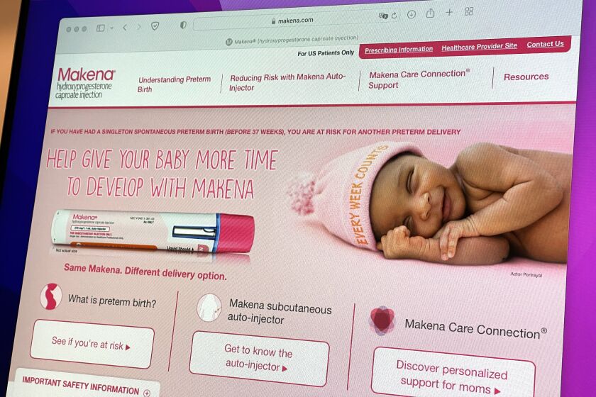 The home page of Makena at mekana.com is seen on a desktop display