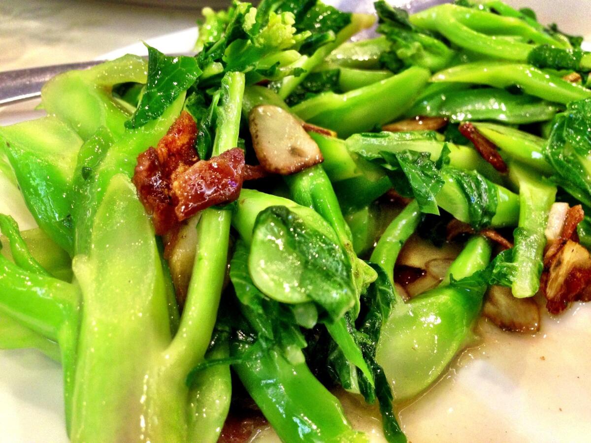 The essence of Chinese broccoli.