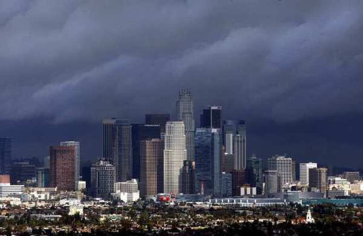 The Los Angeles metropolitan area is among the most financially distressed in the country, according to a new report.