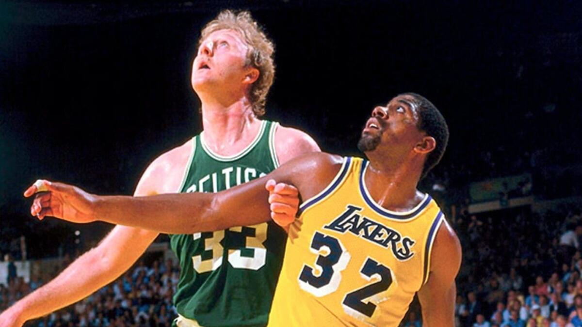 Magic Johnson and Larry Bird Honored at NBA Awards – The Hollywood Reporter