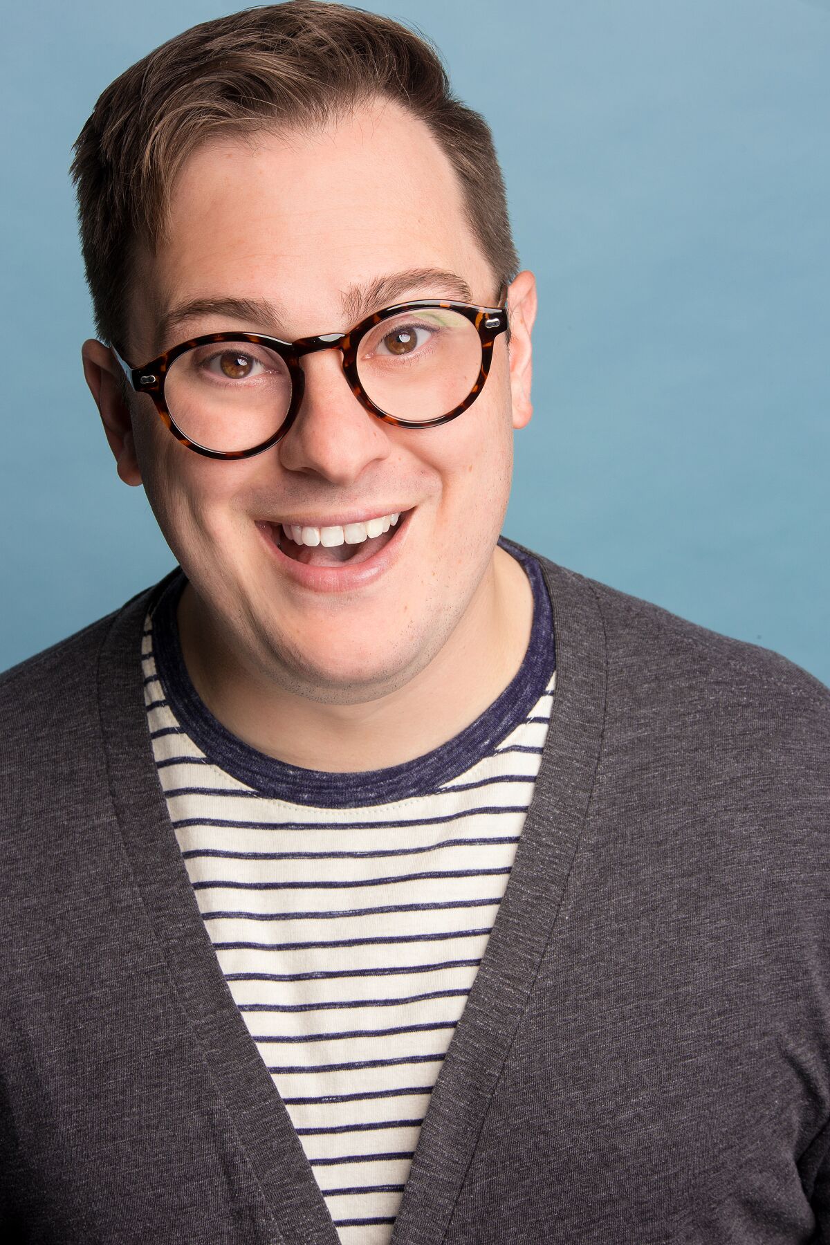 San Diego-based actor Jonathan Sangster says his goal as an actor is simple: "My goal, first and foremost, is focusing on the storytelling. I think that is what makes great theater!"
