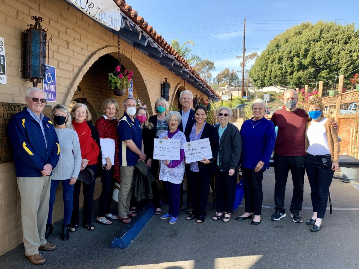 Members of the Del Sol Lions Club