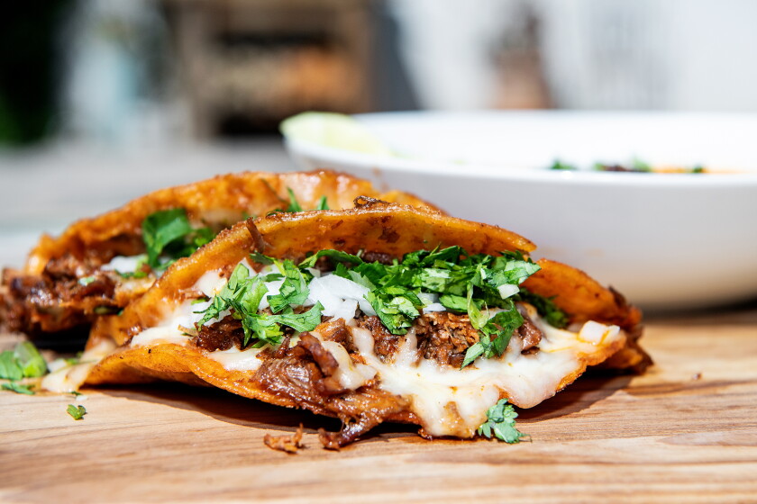 Birria tacos made by Jenny Martinez