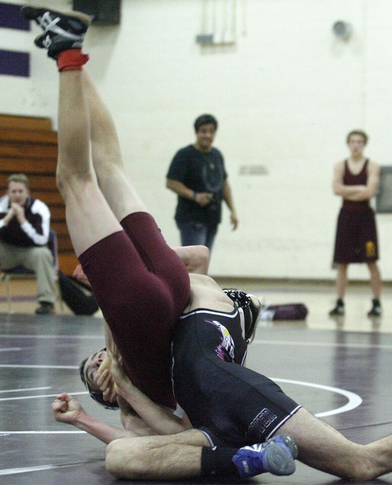 Photo Gallery: Hoover v. La Canada Pacific League wrestling