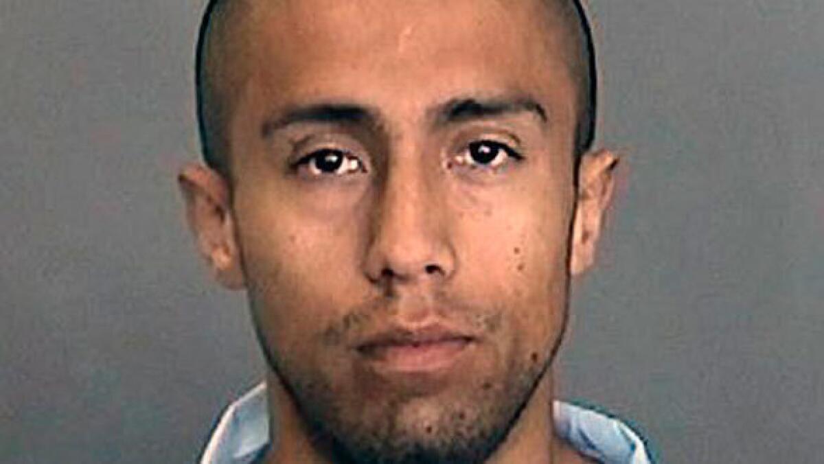 Itzcoatl Ocampo, a former Marine accused of killing six people, died at a California hospital after swallowing a dose of an industrial cleaner in his jail cell, his attorney said.