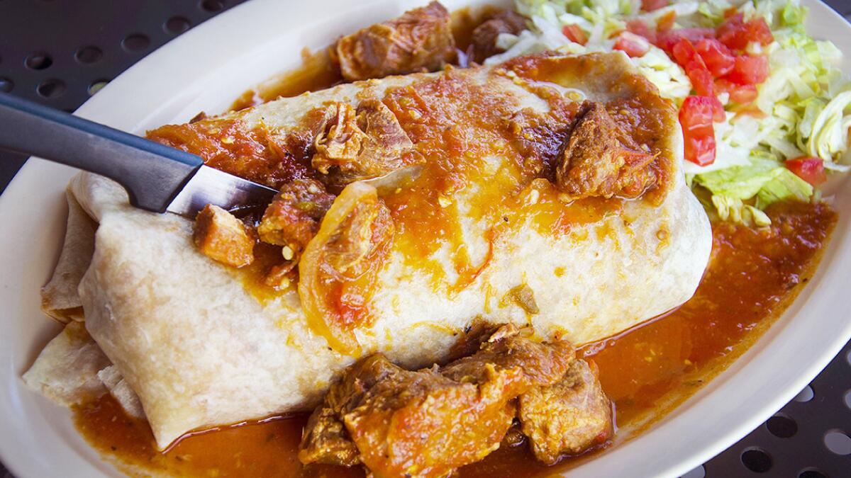 The Hollenbeck from El Tepeyac made Jonathan Gold's list of the five best burritos in L.A.