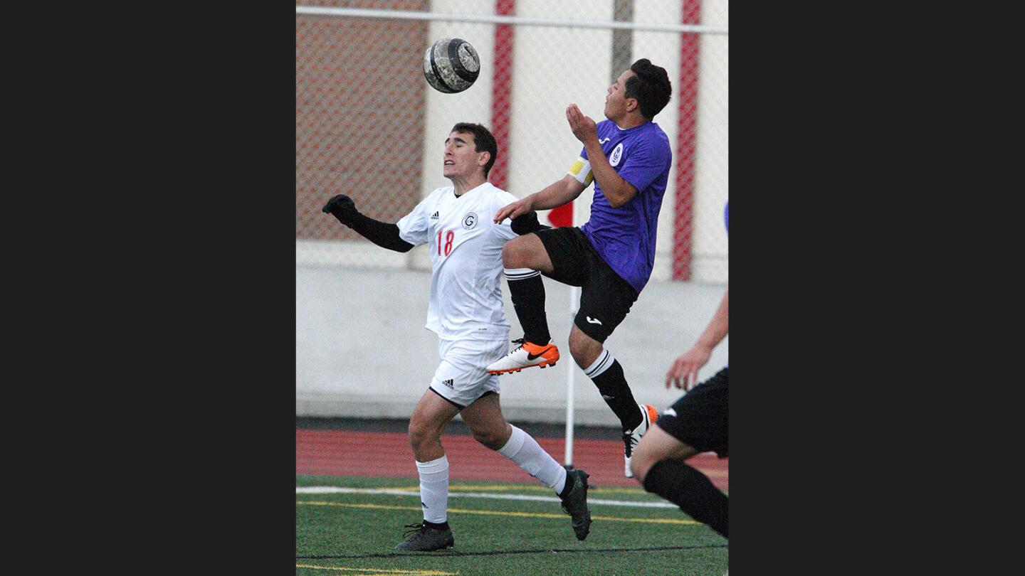 Photo Gallery: Glendale vs. Hoover in Pacific League boys' soccer