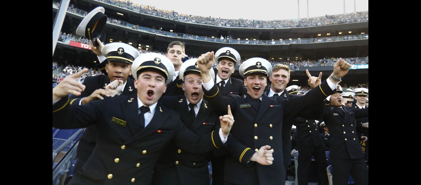 Navy vs. Notre Dame Scene