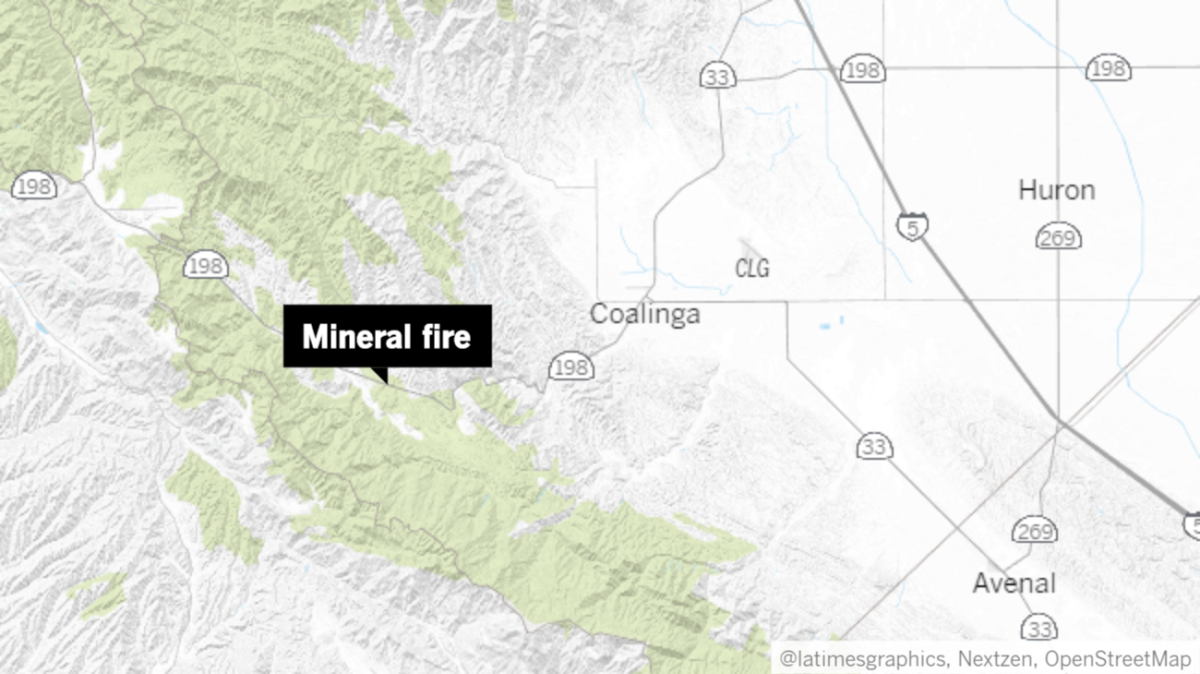 The Mineral fire grew from 400 to 1,000 acres in just two hours Monday.