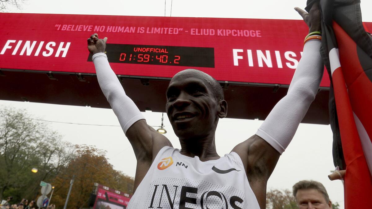 Boston Marathon poses new challenge for Kipchoge: slow down