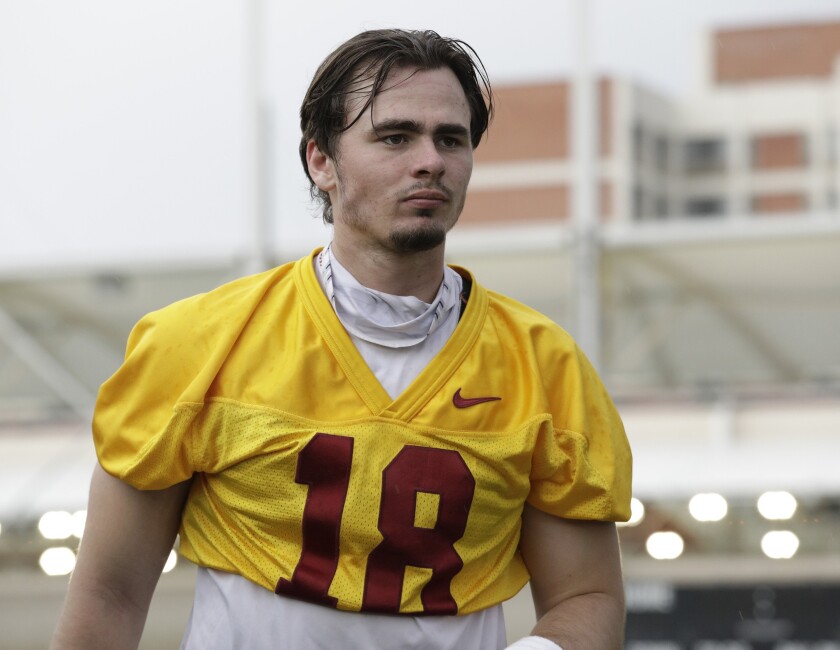 Usc S Jt Daniels Is Ready For Big Season After Summer Of Change Los Angeles Times