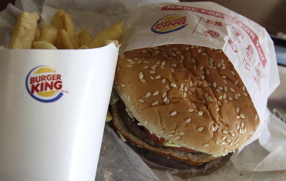 Burger King announced it will add burgers to its breakfast menu.