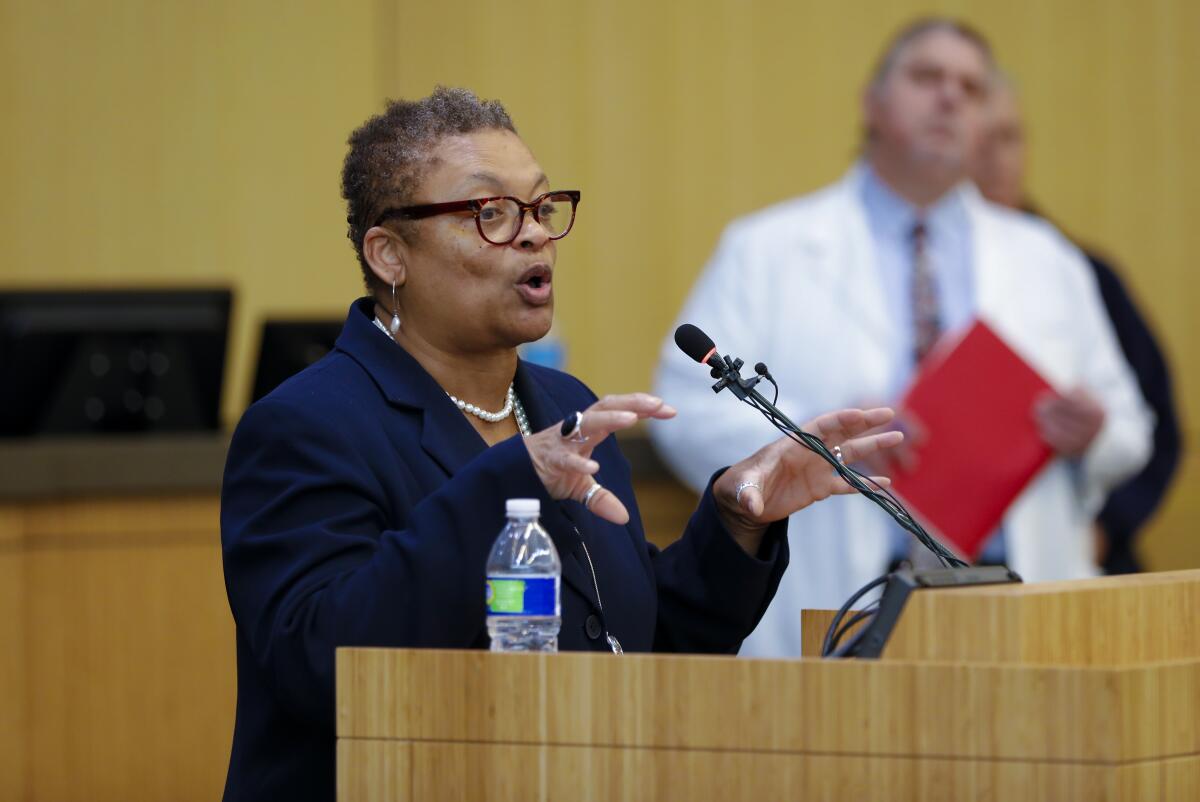 Dr. Wilma Wooten, San Diego County public health officer