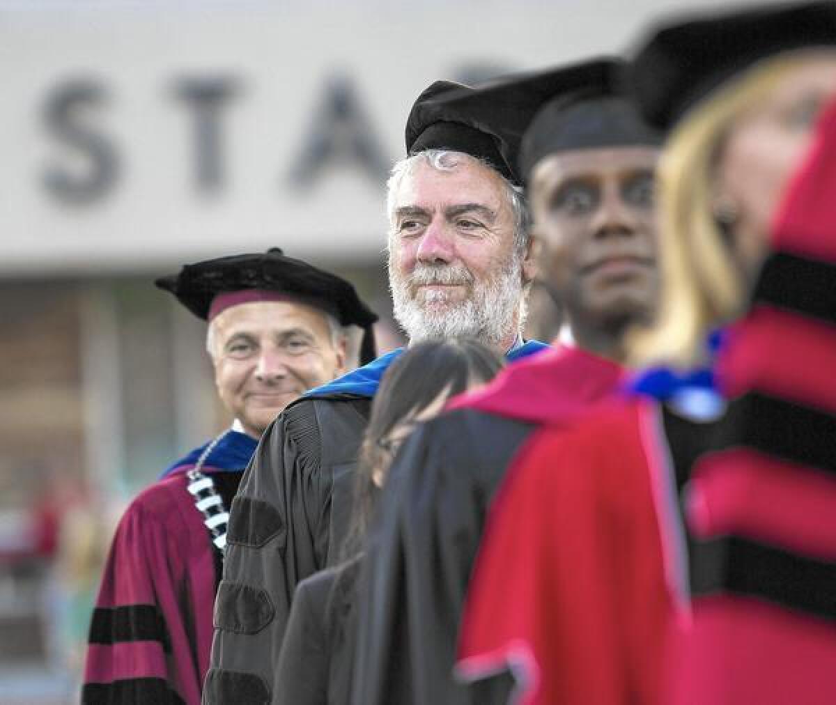 Chapman University’s Opening Convocation on Aug. 23 was the official beginning of the university’s 2016-17 academic year. It also marked President Jim Doti’s final official appearance as leader of the institution as he steps down to return to the Chapman economics faculty on Sept. 1.