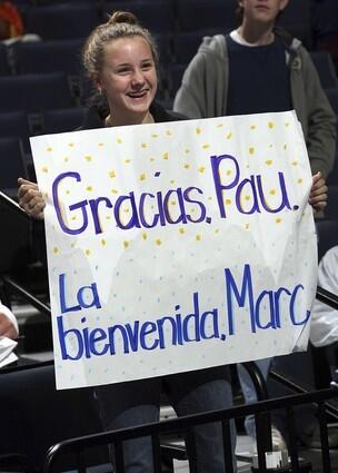 Pau Gasol sign