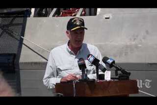 Navy secretary tours San Diego, pledges to fix destroyer crash problems