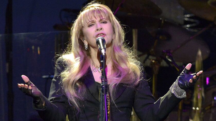Stevie Nicks, in February in Charlotte, N.C., on tour with Fleetwood Mac, will be welcomed into the Rock and Roll Hall of Fame on March 29 by former One Direction singer Harry Styles.