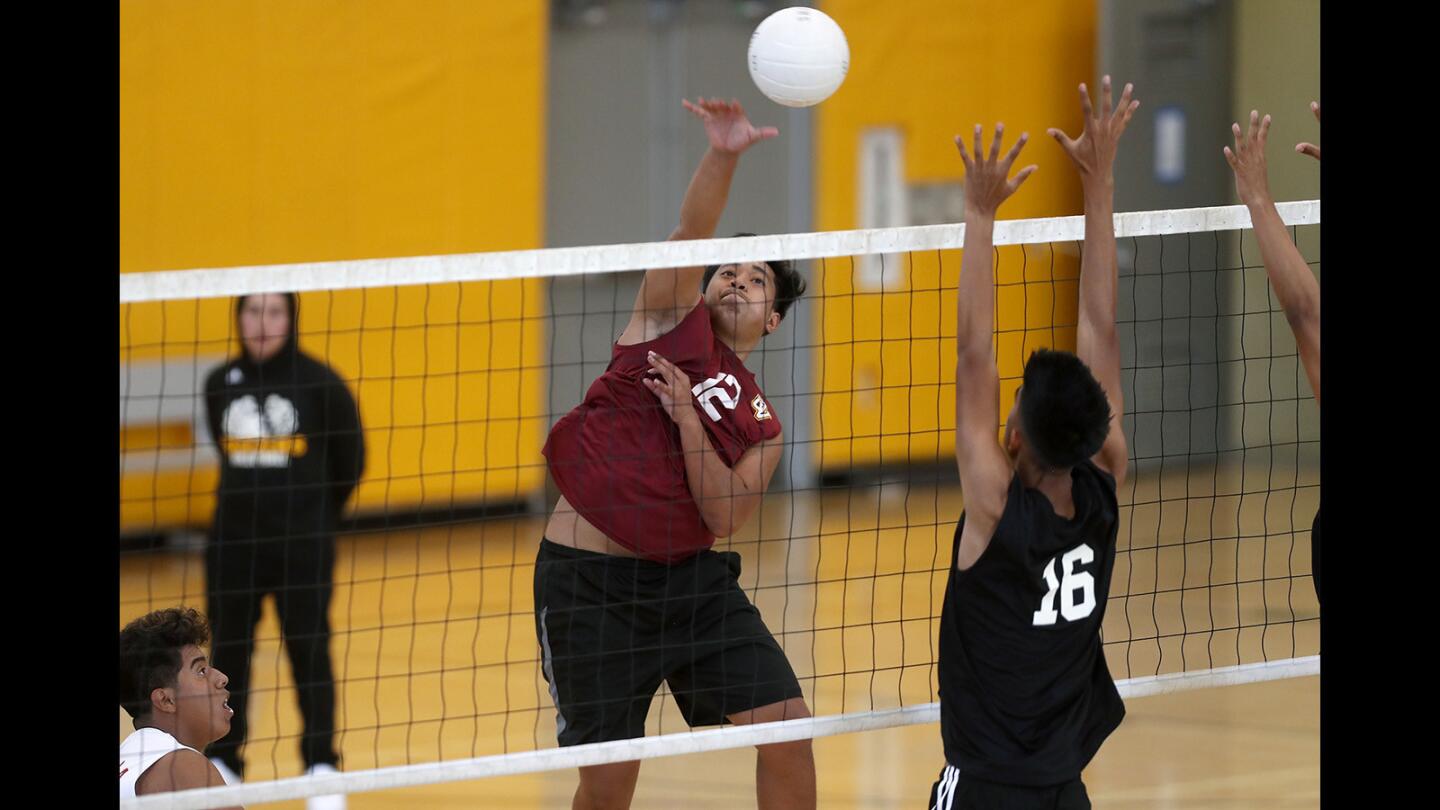 Photo Gallery: Ocean View vs. Godinez in boys' volleyball