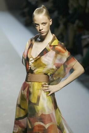 A Missoni creation is shown.