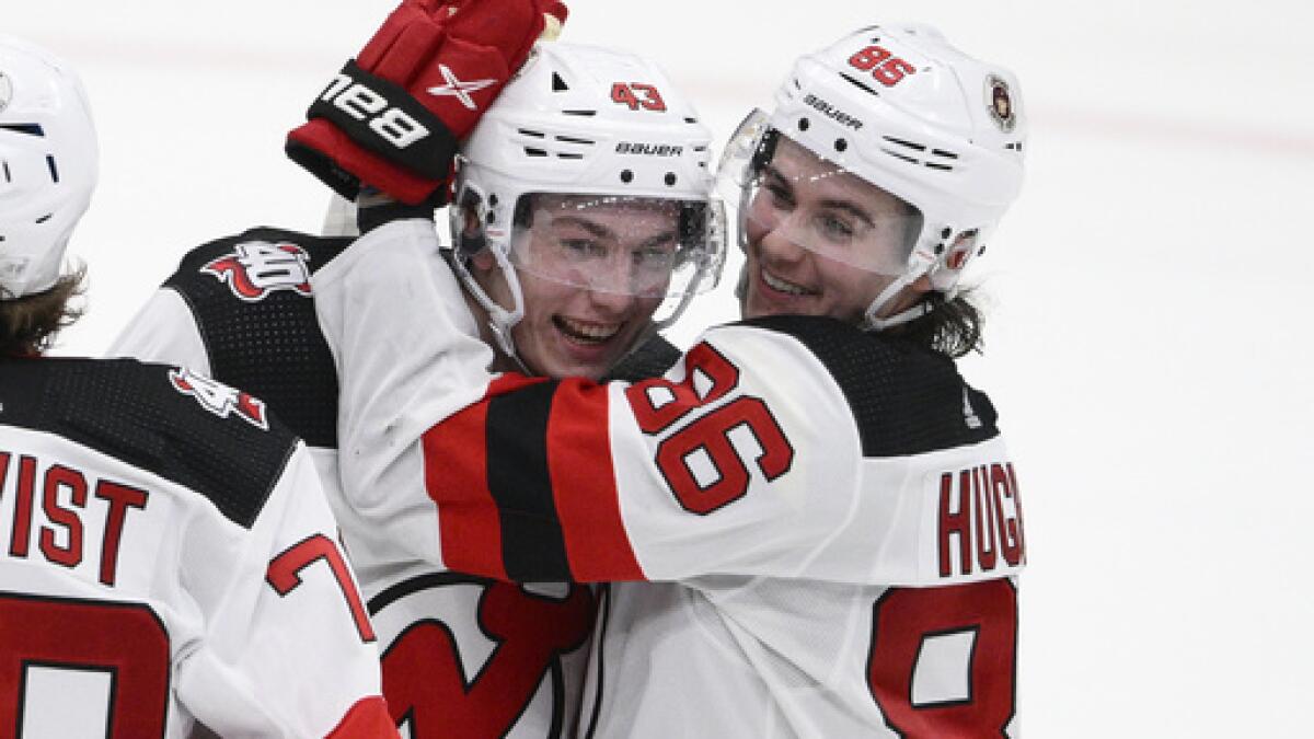 Devils Fall to Sens, 5-2, GAME STORY