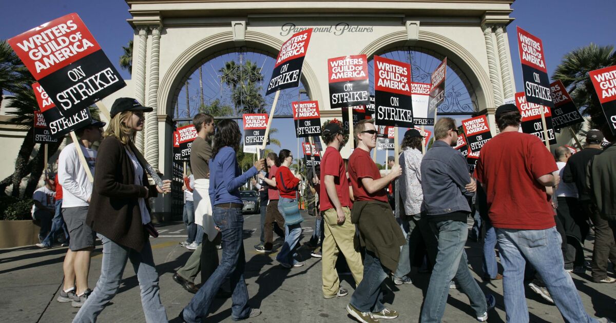 Today's Headlines: Writers Guild of America stages Hollywood’s first strike in 15 years