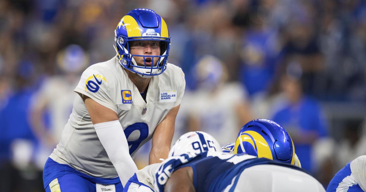 Matthew Stafford ruled out for Rams vs. Chiefs in Week 12